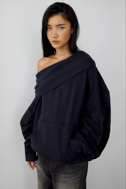 2 in 1 SLOUCHY OVERSIZED HOODIE