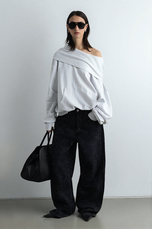 2 in 1 SLOUCHY OVERSIZED HOODIE